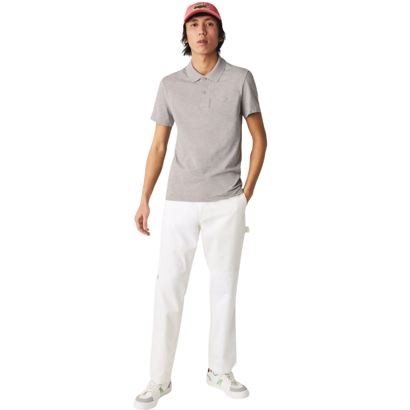 Lacoste Erkek Slim Fit Gri Polo Tshırt PH1909.4JV