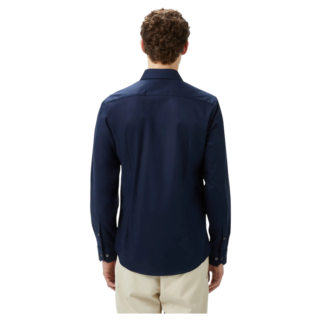 Lacoste Erkek Slim Fit Lacivert Gömlek CH0339.39L