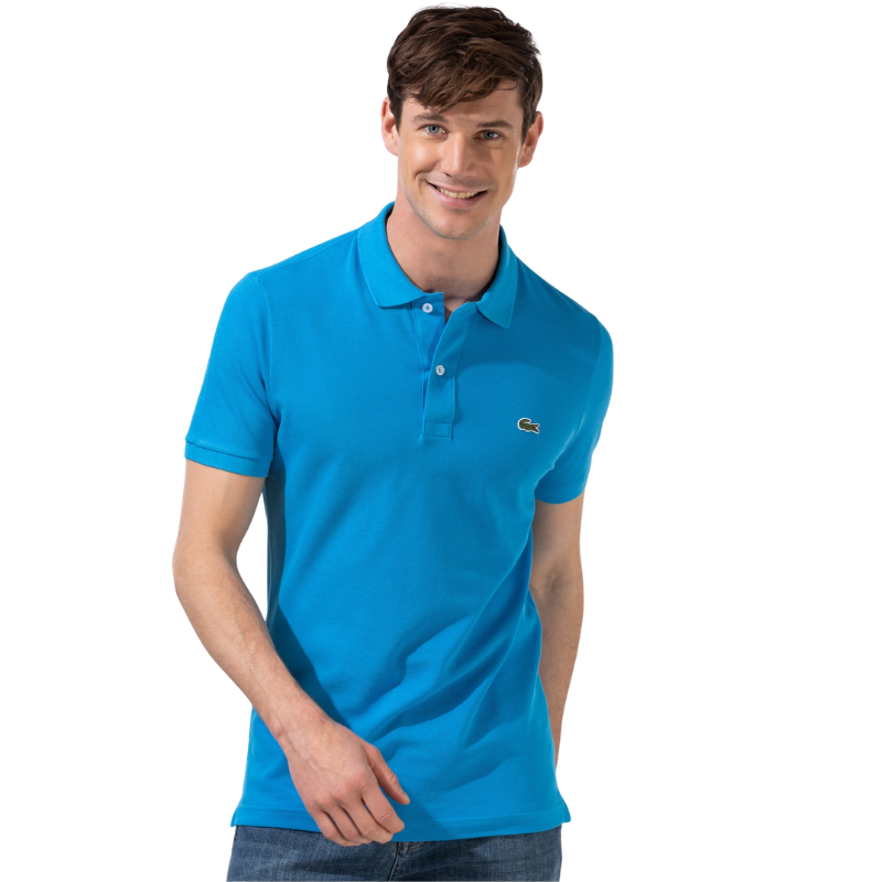 Lacoste Erkek Slim Fit Mavi Polo Tshırt PH4012.PTV