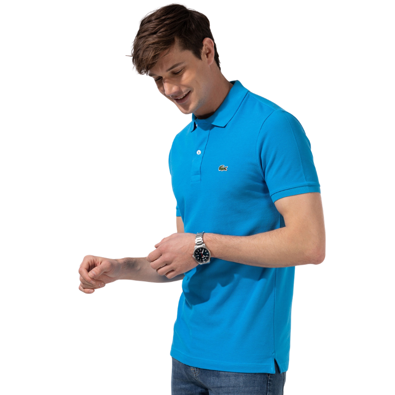 Lacoste Erkek Slim Fit Mavi Polo Tshırt PH4012.PTV