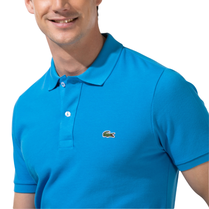 Lacoste Erkek Slim Fit Mavi Polo Tshırt PH4012.PTV