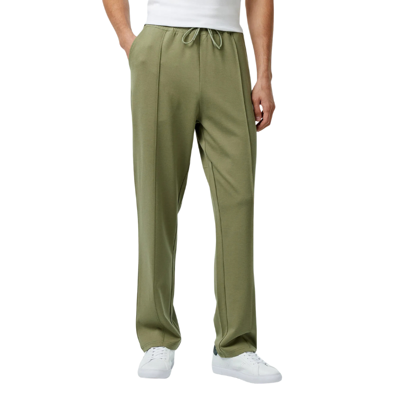 Lacoste Erkek Tapered Fit Chino Haki Pantolon
