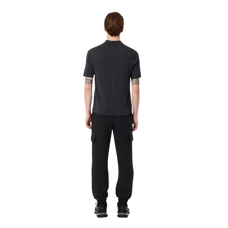 Lacoste Fleece Cargo Erkek Siyah Eşofman Altı XH9710.031