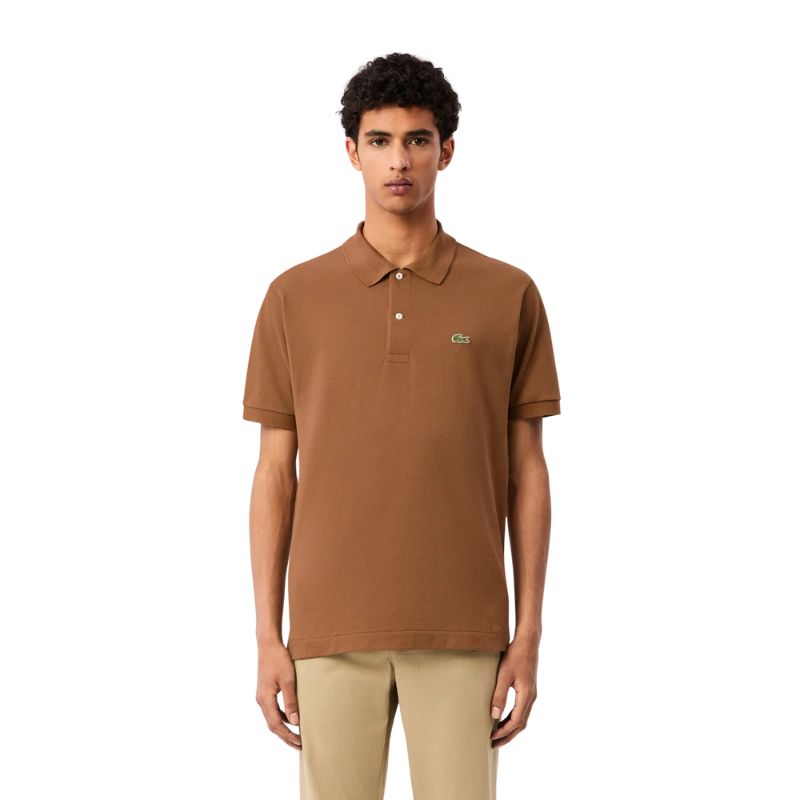 Lacoste L.12.12 Erkek Classic Fit Kahverengi Polo Tshırt