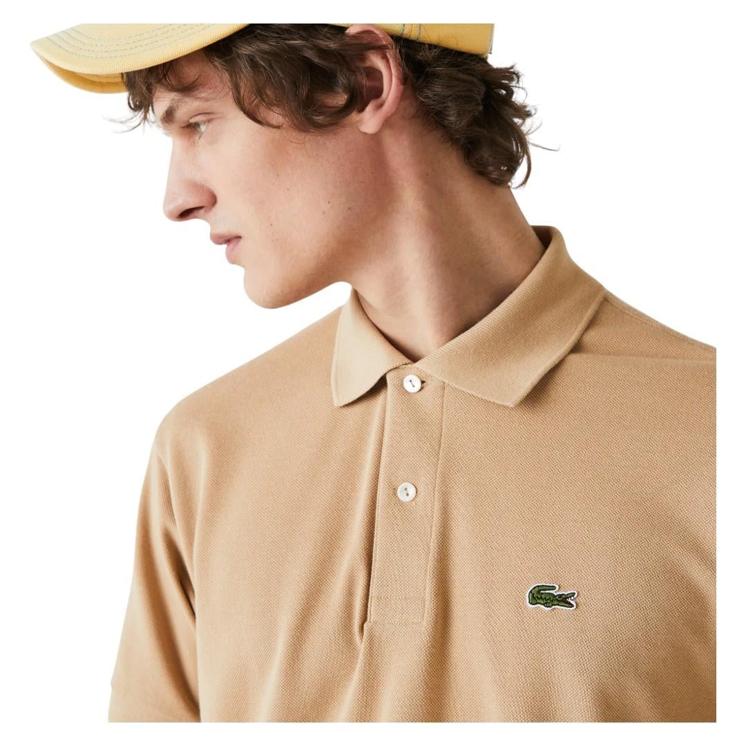 Lacoste L.12.12 Erkek Classic Fit Kahverengi Polo Yaka Tshırt L1212.02S