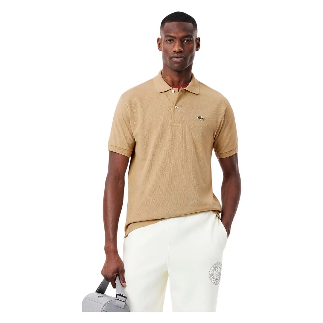 Lacoste L.12.12 Erkek Classic Fit Kahverengi Polo Yaka Tshırt L1212.02S
