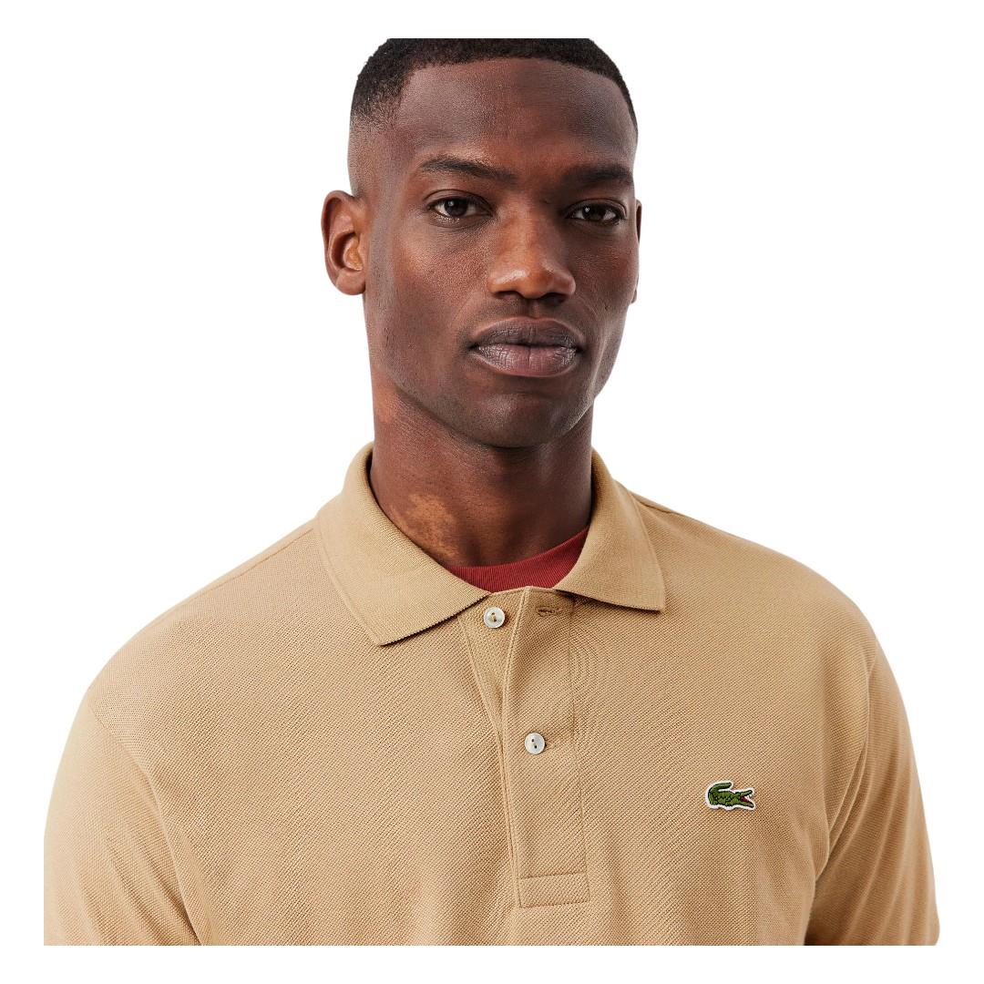 Lacoste L.12.12 Erkek Classic Fit Kahverengi Polo Yaka Tshırt L1212.02S