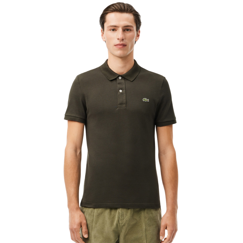Lacoste L.12.12 Erkek Slim Fit Haki Polo Tshırt PH4012.L7A