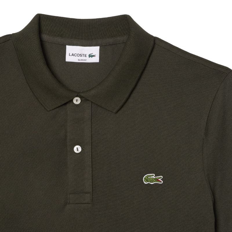 Lacoste L.12.12 Erkek Slim Fit Haki Polo Tshırt PH4012.L7A