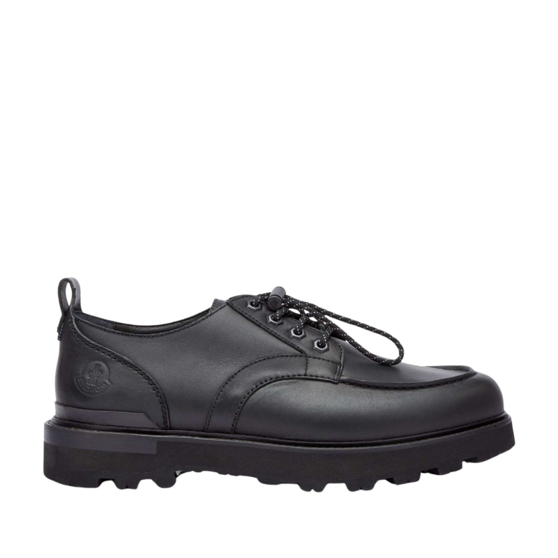 Moncler Erkek Peka Derby Ayakkabı Siyah 36320929028