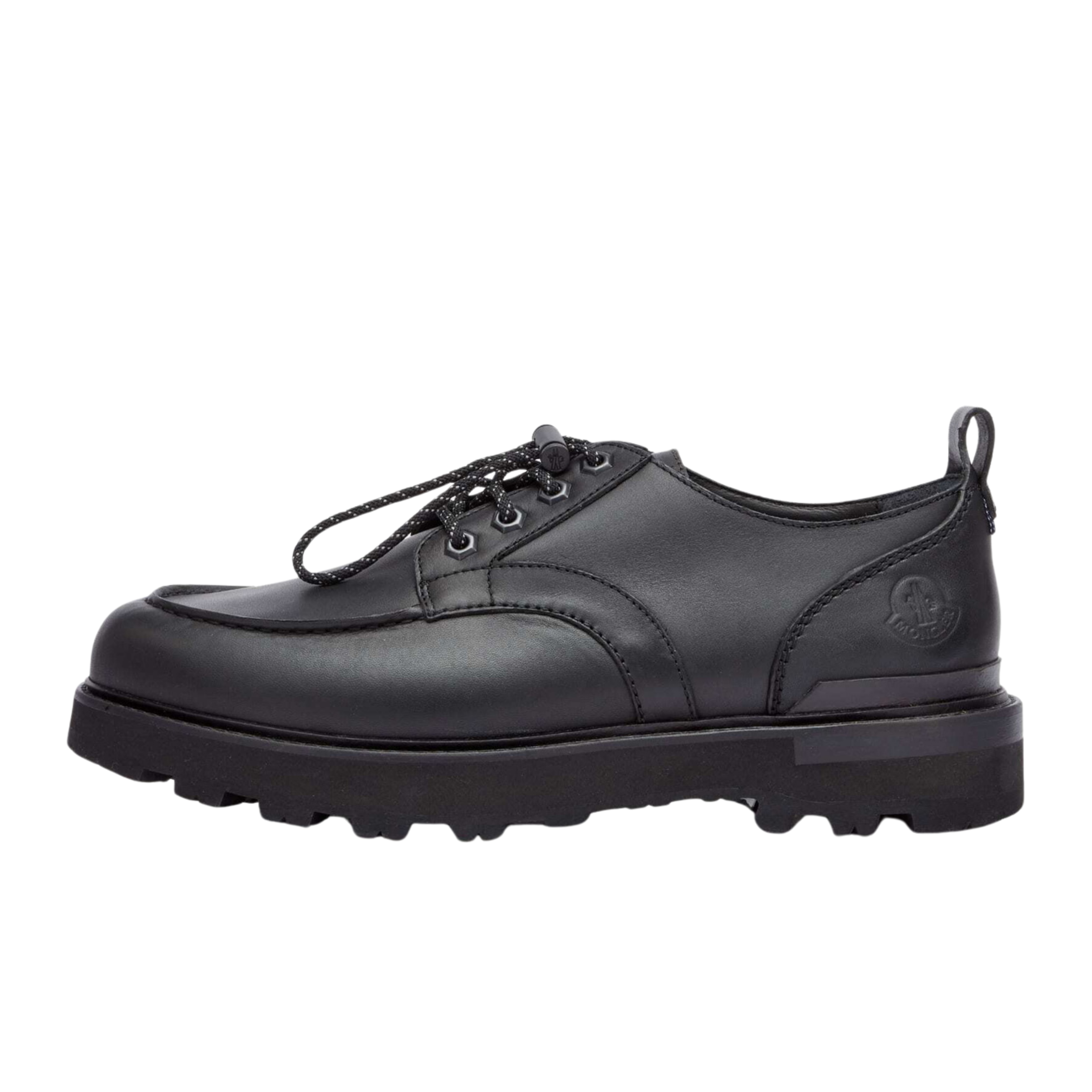 Moncler Erkek Peka Derby Ayakkabı Siyah 36320929028