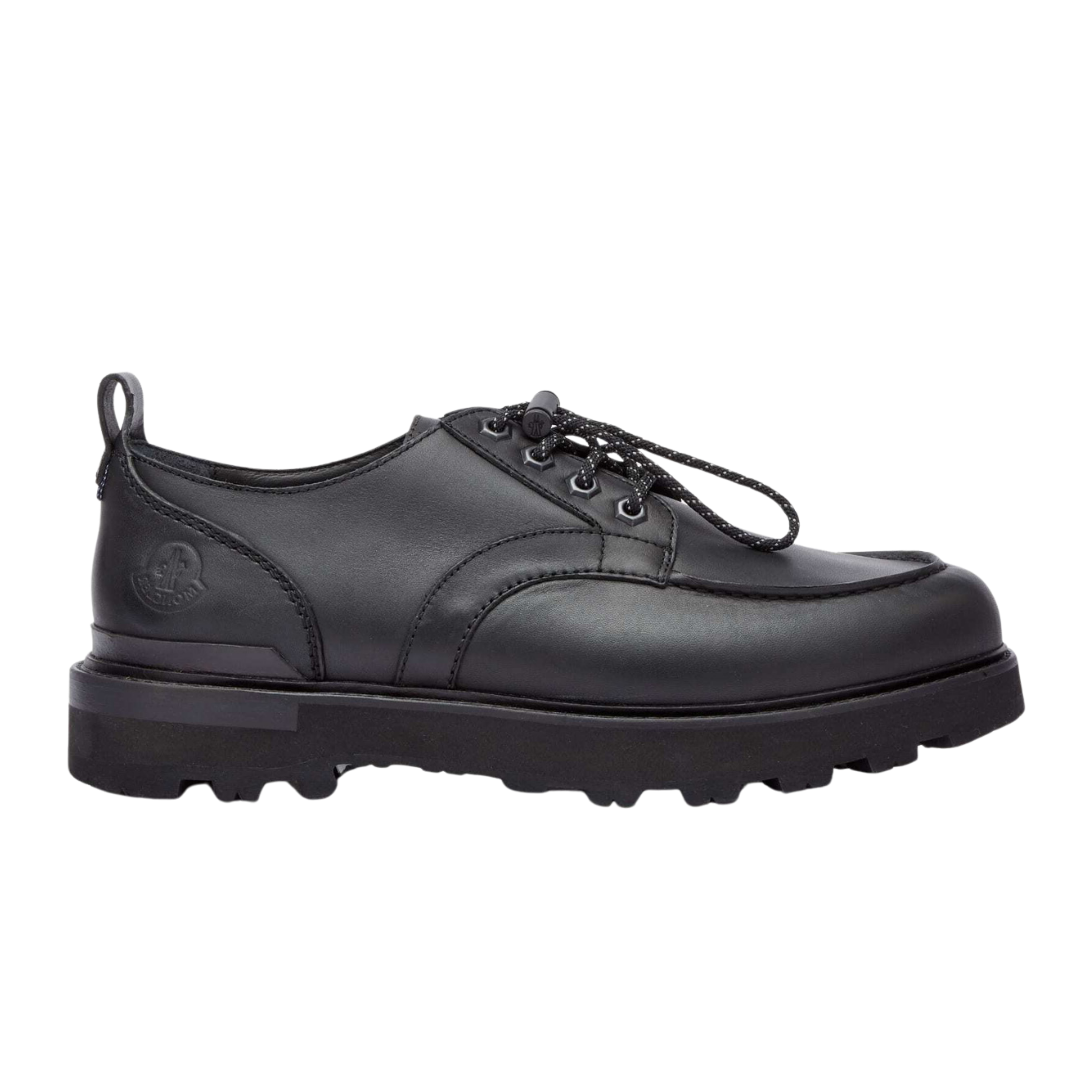 Moncler Erkek Peka Derby Ayakkabı Siyah 36320929028