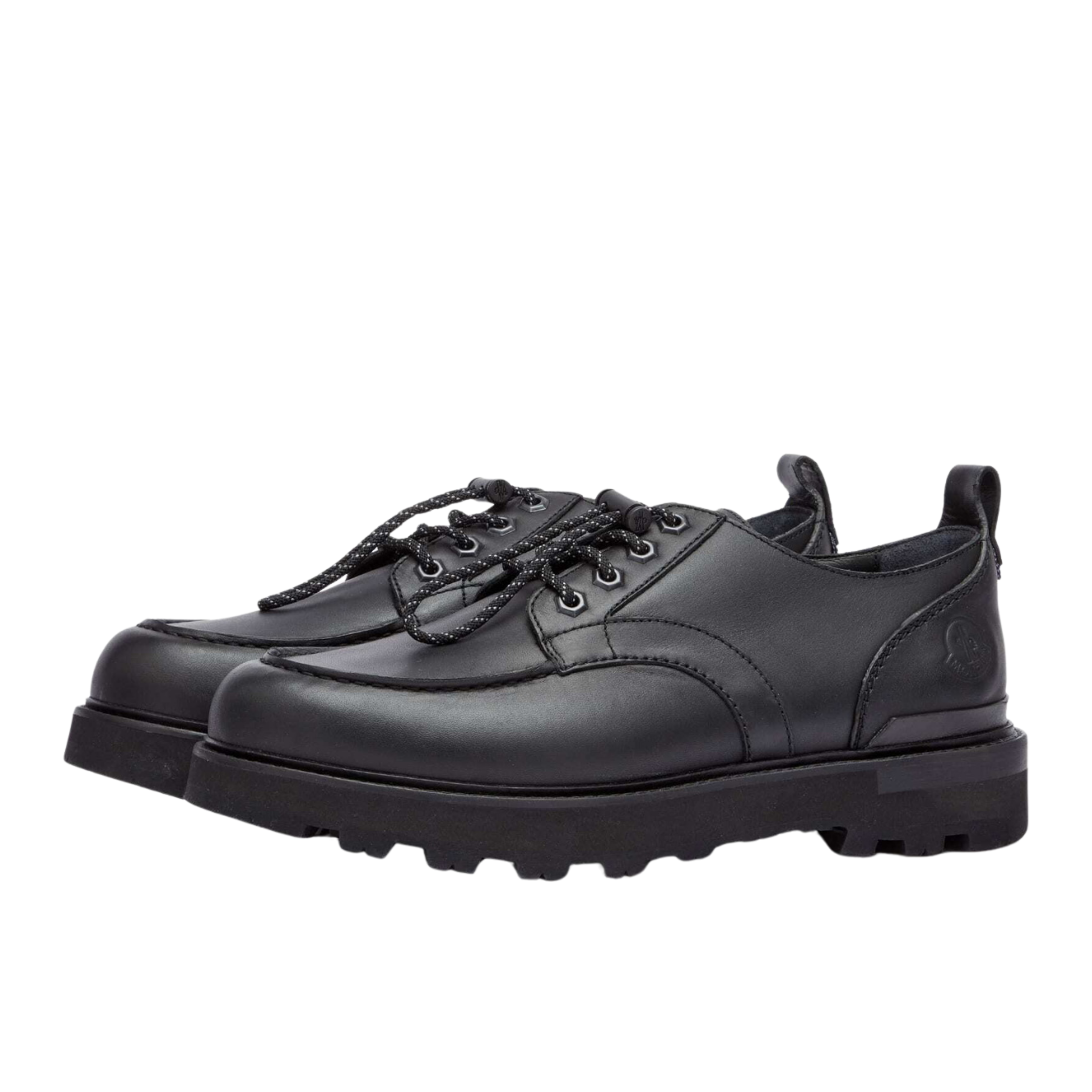 Moncler Erkek Peka Derby Ayakkabı Siyah 36320929028