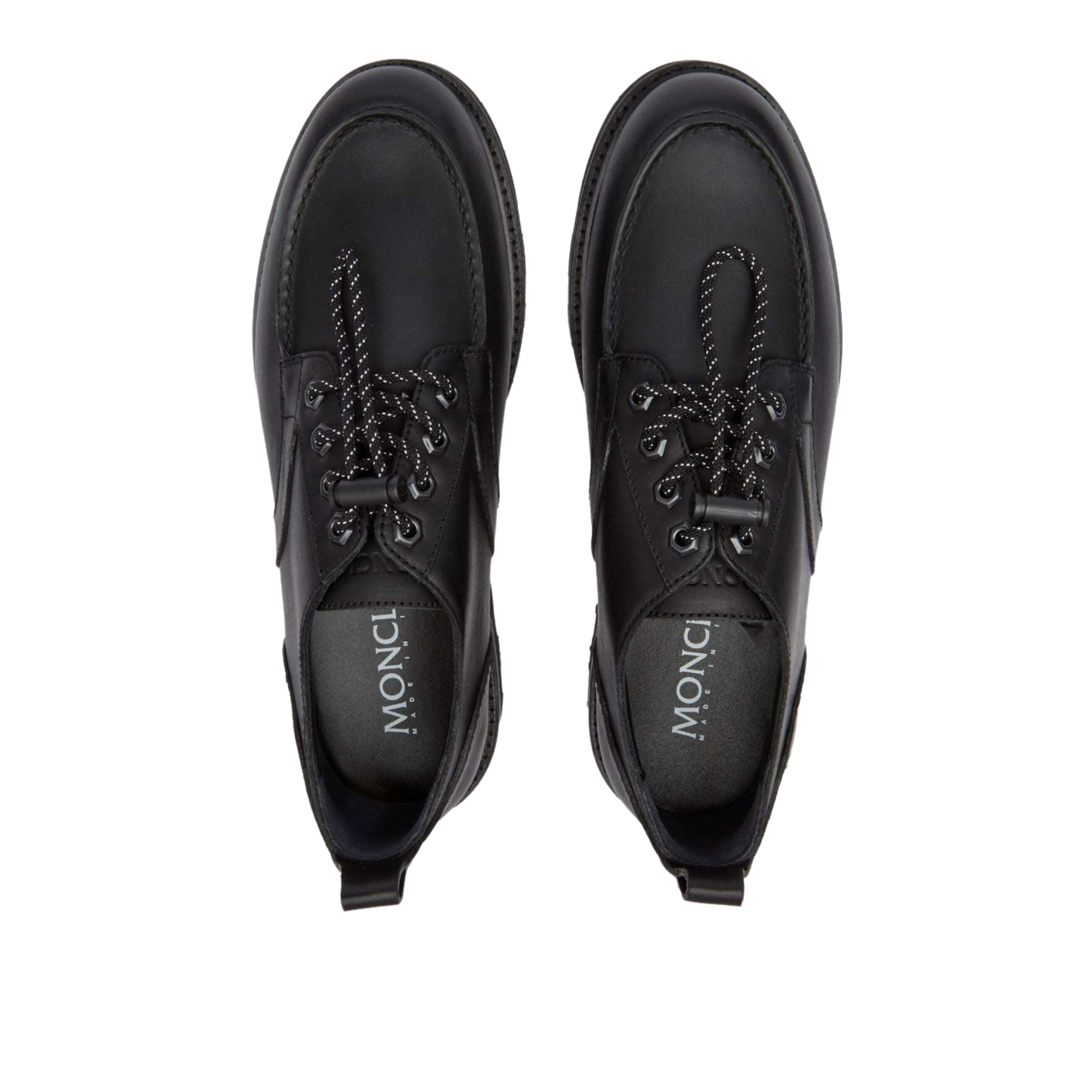 Moncler Erkek Peka Derby Ayakkabı Siyah 36320929028