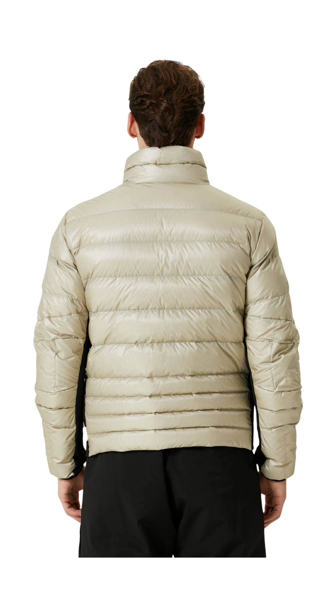 Moncler Grenoble Canmore Açık Gri Şişme Mont 1258363