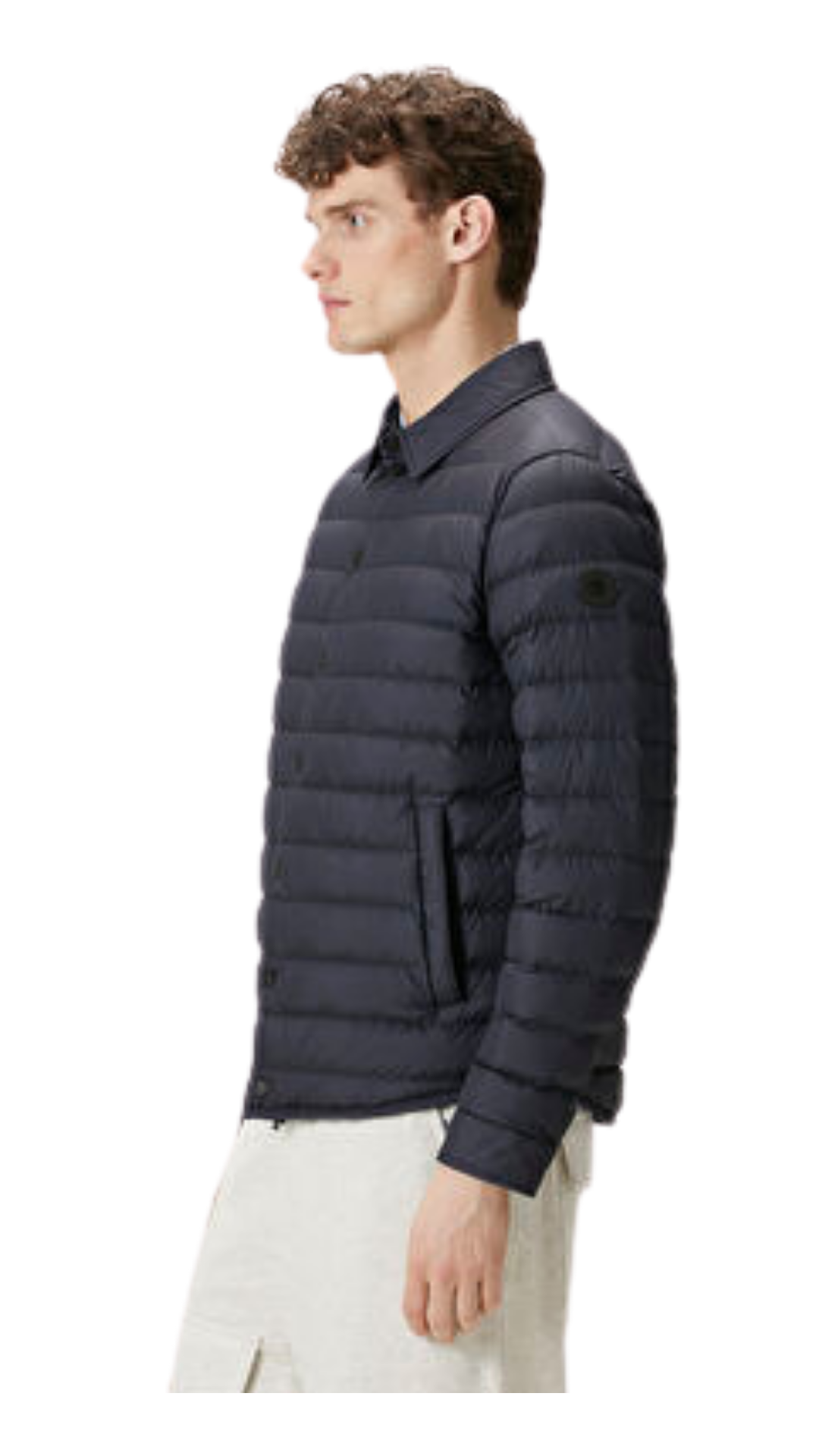 Moncler Lacivert Kapitoneli  Mont 102228784_500