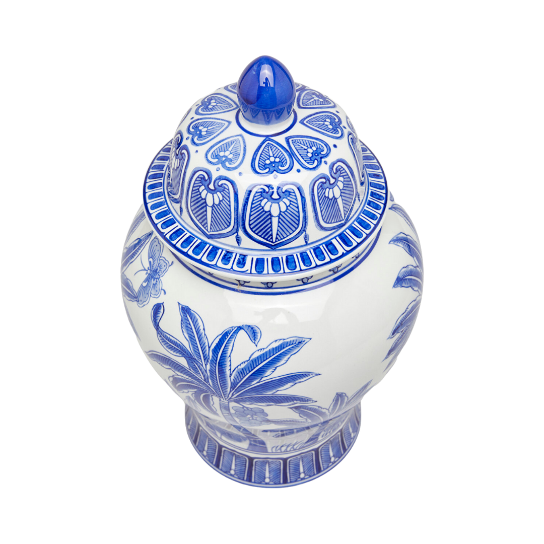 Palmiye Desenli Vazo M400304987