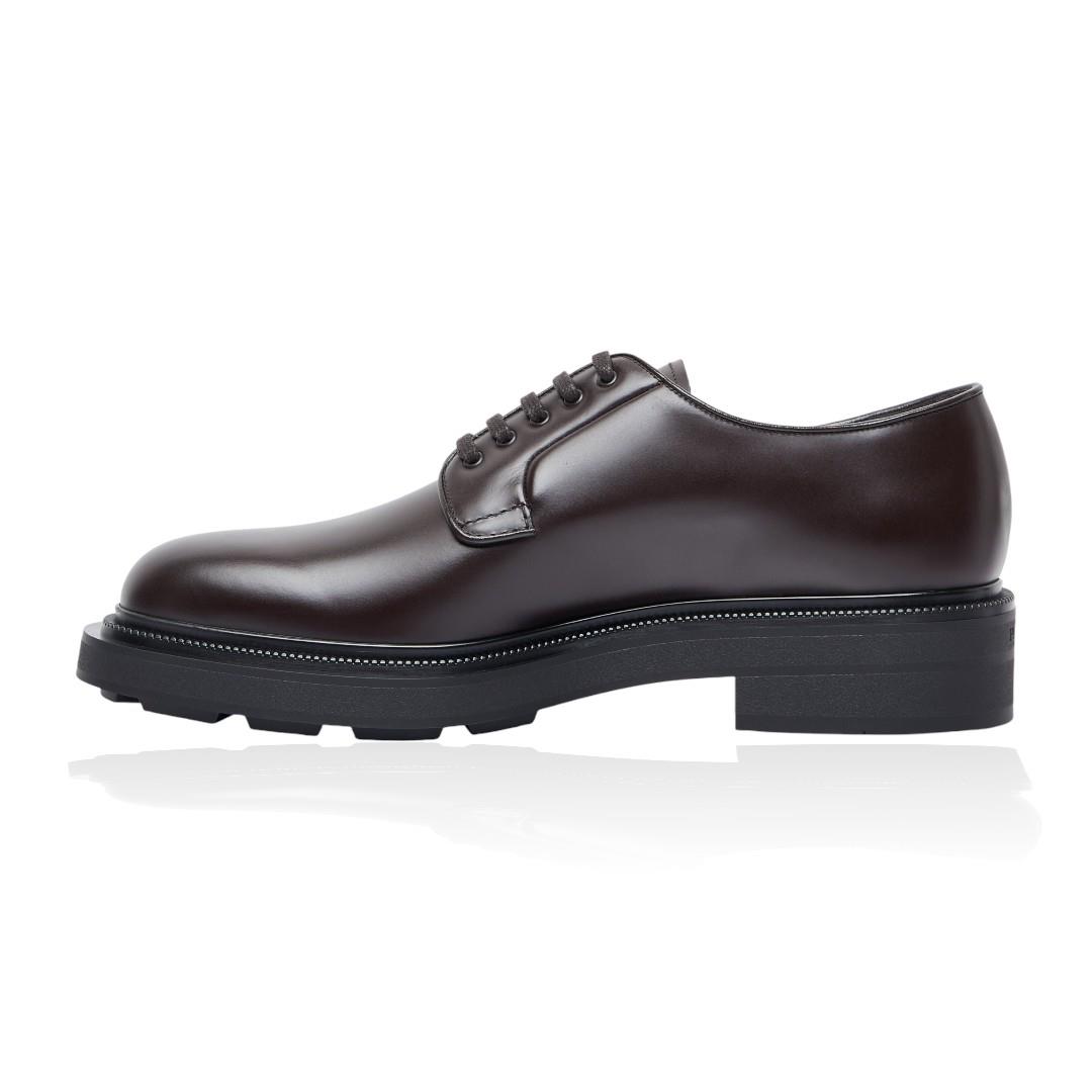 Prada Derby Erkek Deri Klasik Ayakkabı 2EE404 ZJY F0192