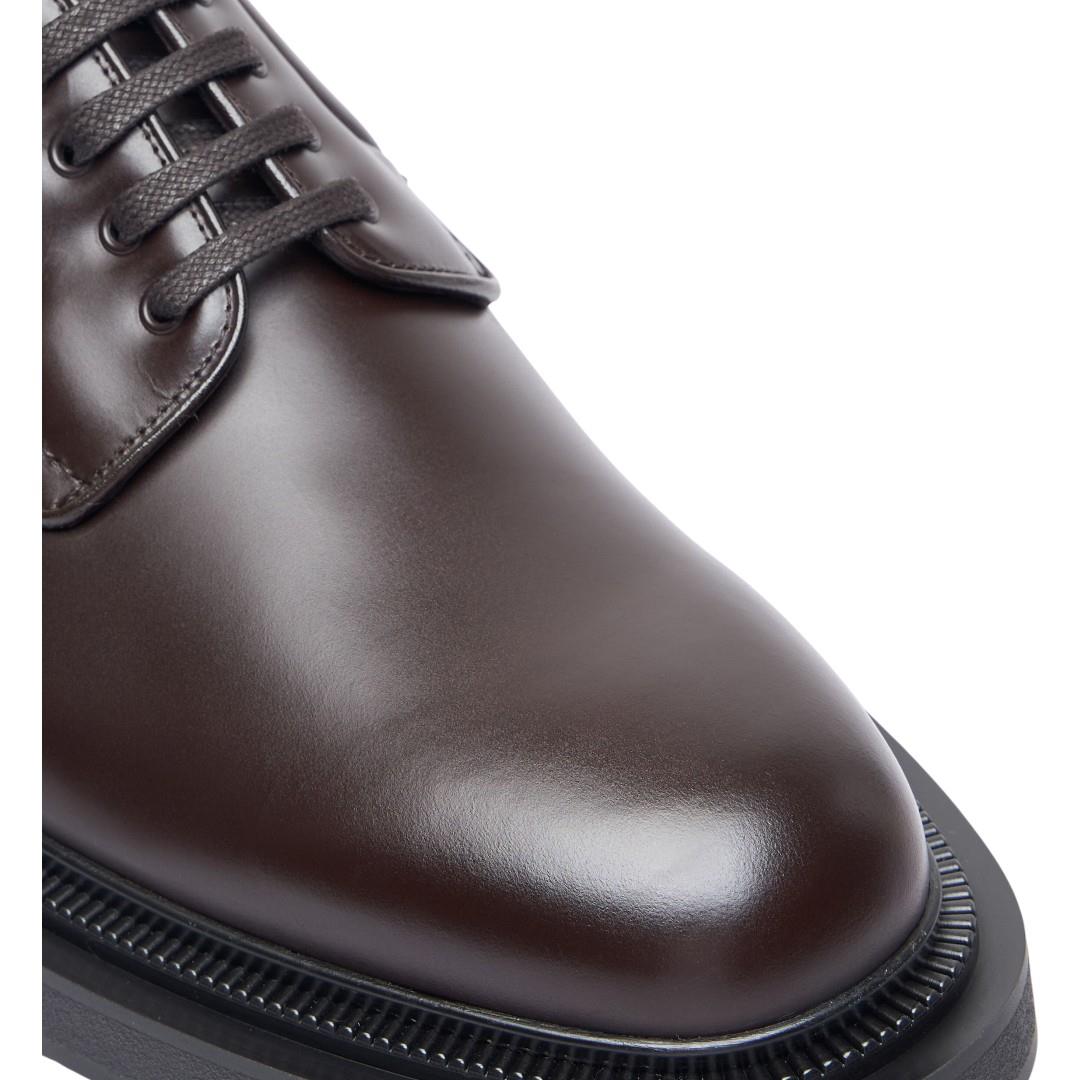 Prada Derby Erkek Deri Klasik Ayakkabı 2EE404 ZJY F0192
