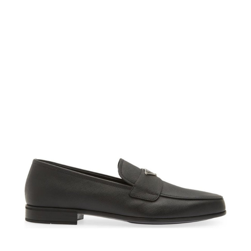 Prada Saffıano Siyah Deri Erkek Ayakkabı 20110454075