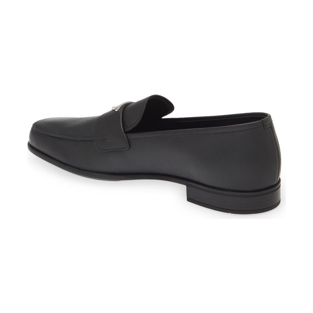 Prada Saffıano Siyah Deri Erkek Ayakkabı 20110454075