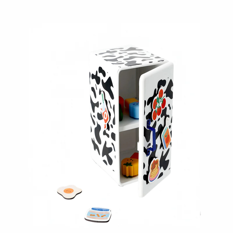 Retro Buzdolabı Şeklinde Dekoratif Mini Dolap 3072560