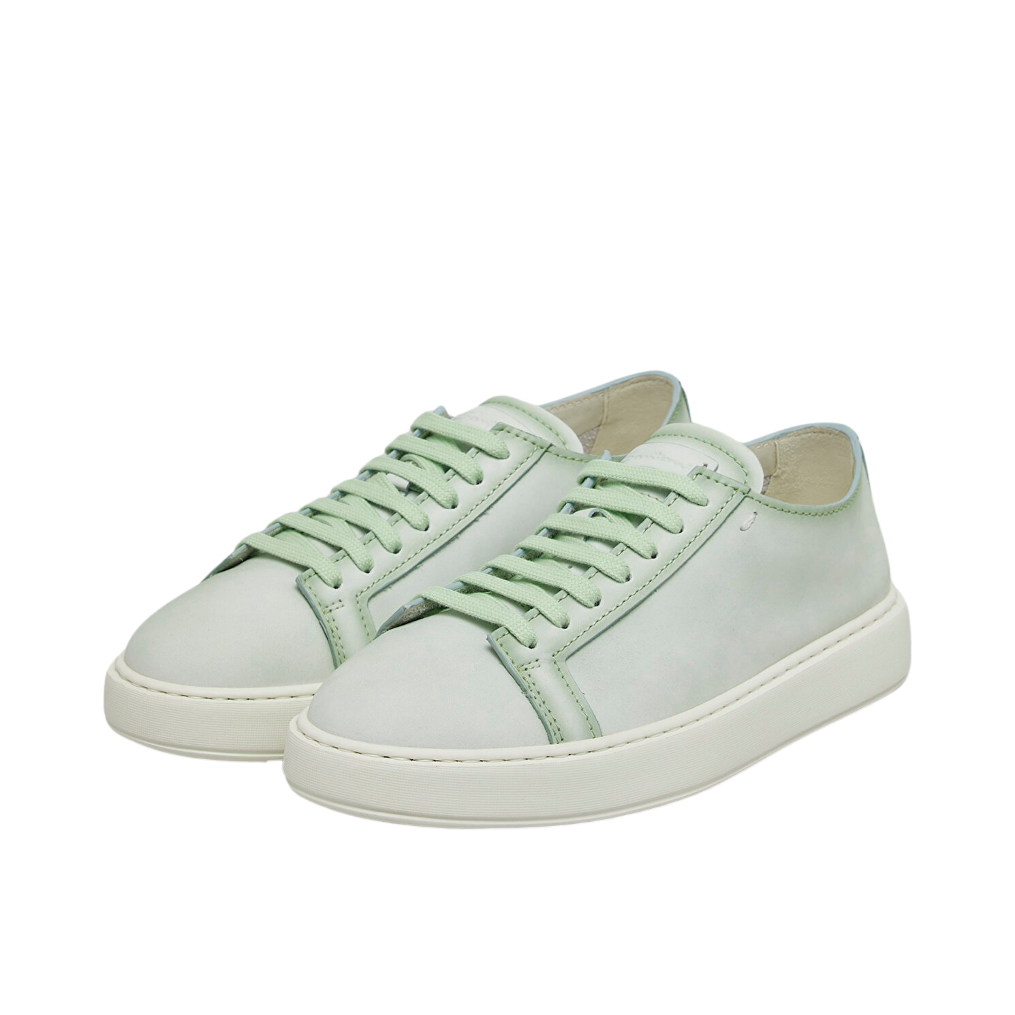 Santoni Açık Yeşil Erkek Deri Ayakkabı M400623929