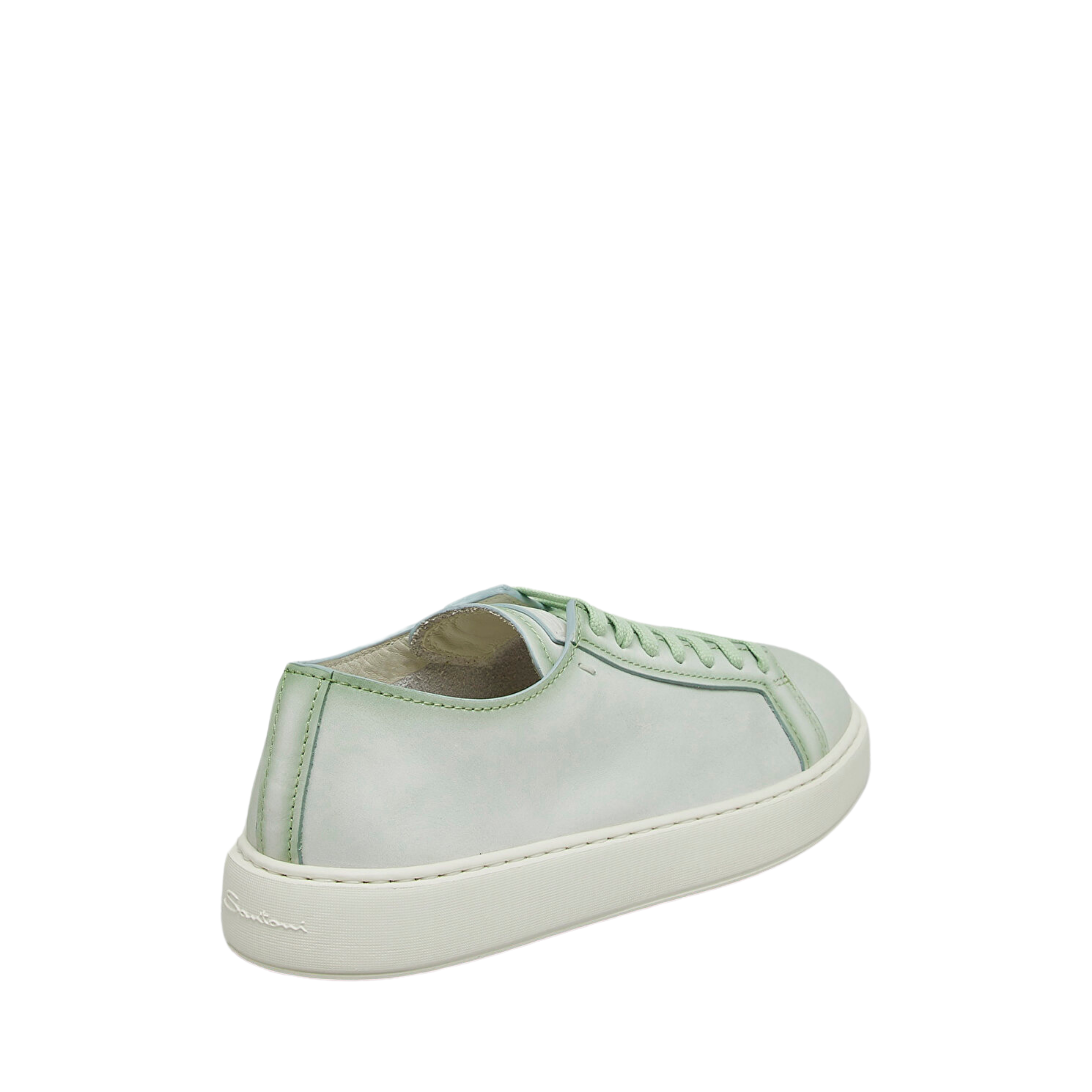Santoni Açık Yeşil Erkek Deri Ayakkabı M400623929