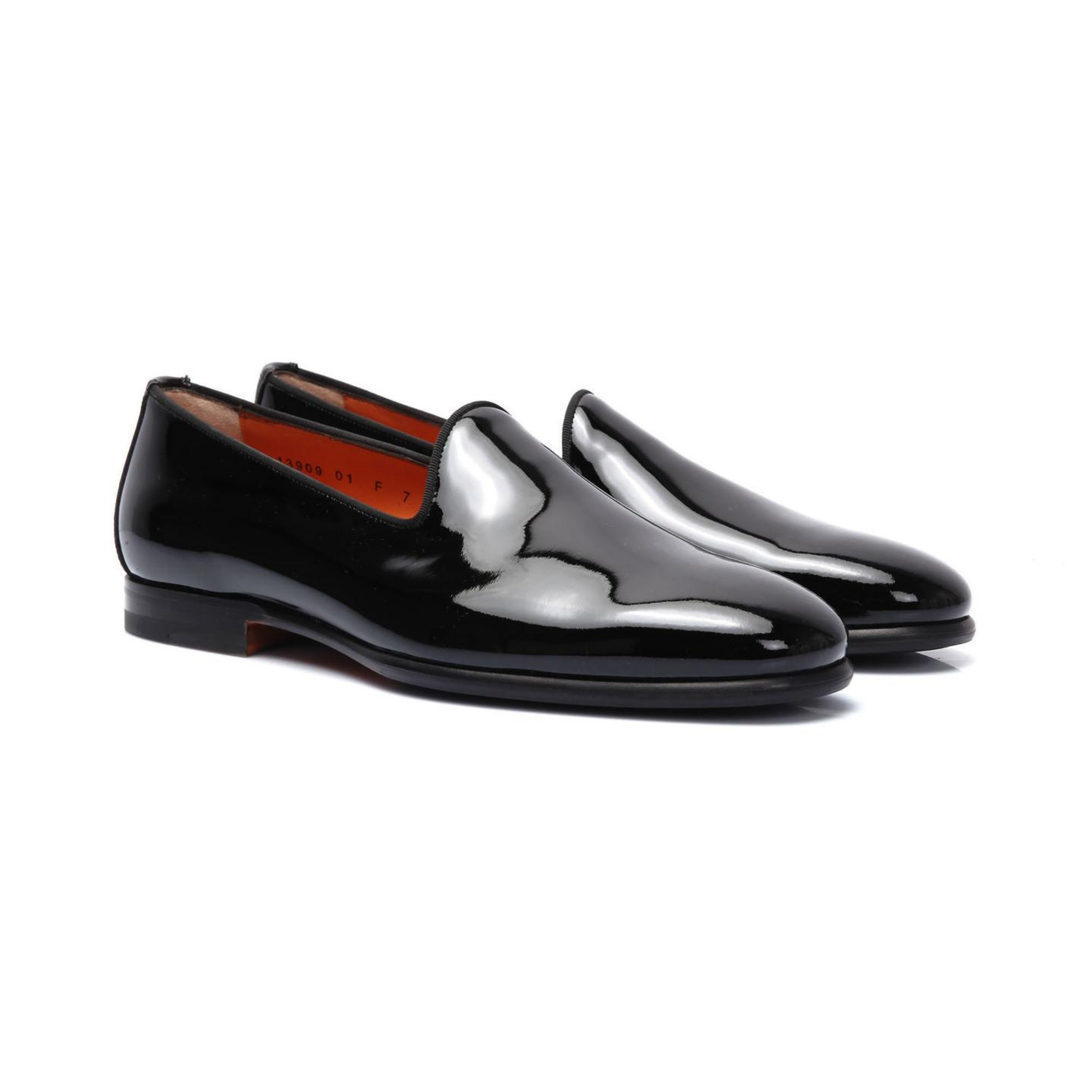 Santoni Siyah Rugan Erkek Ayakkabı MCNC13909