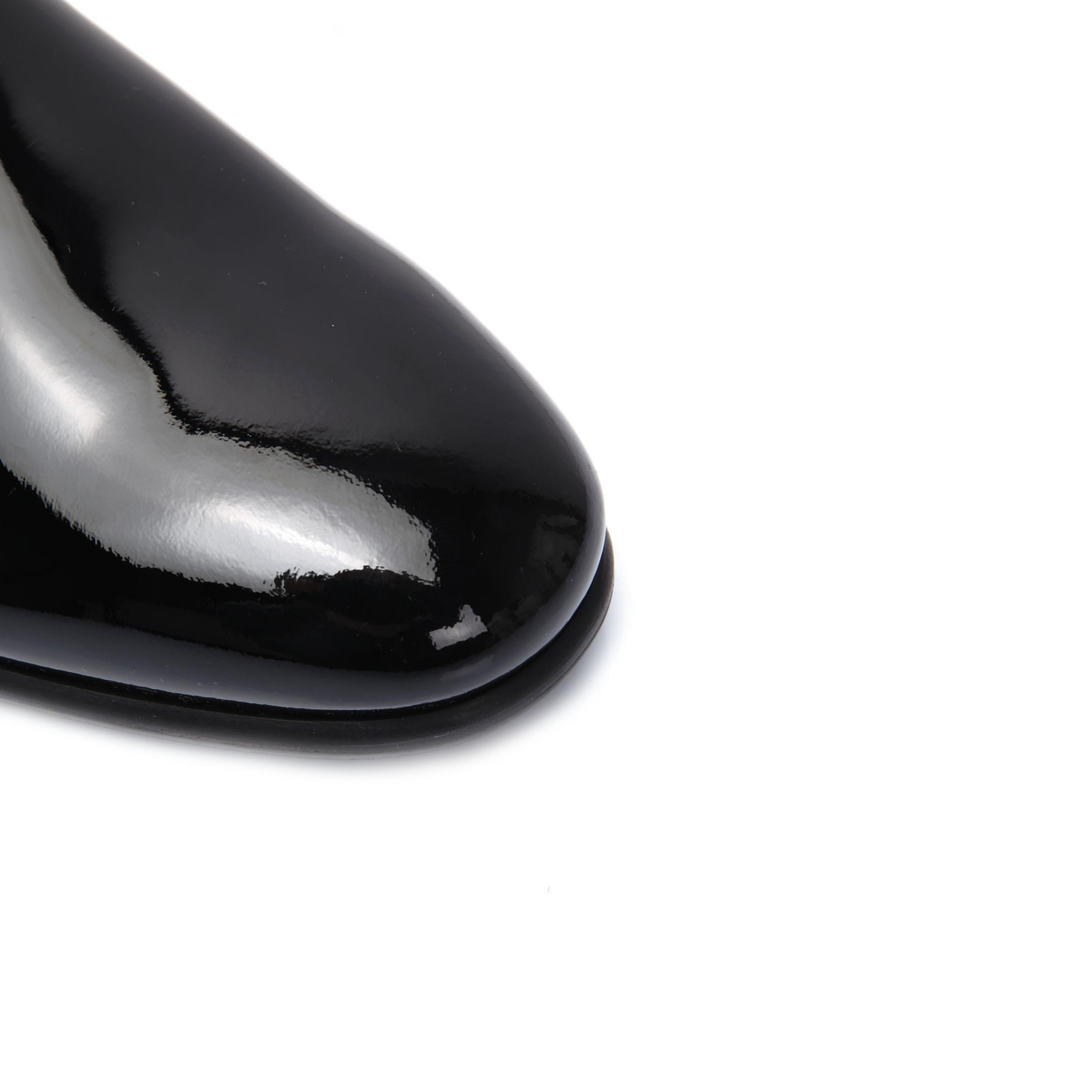Santoni Siyah Rugan Erkek Ayakkabı MCNC13909