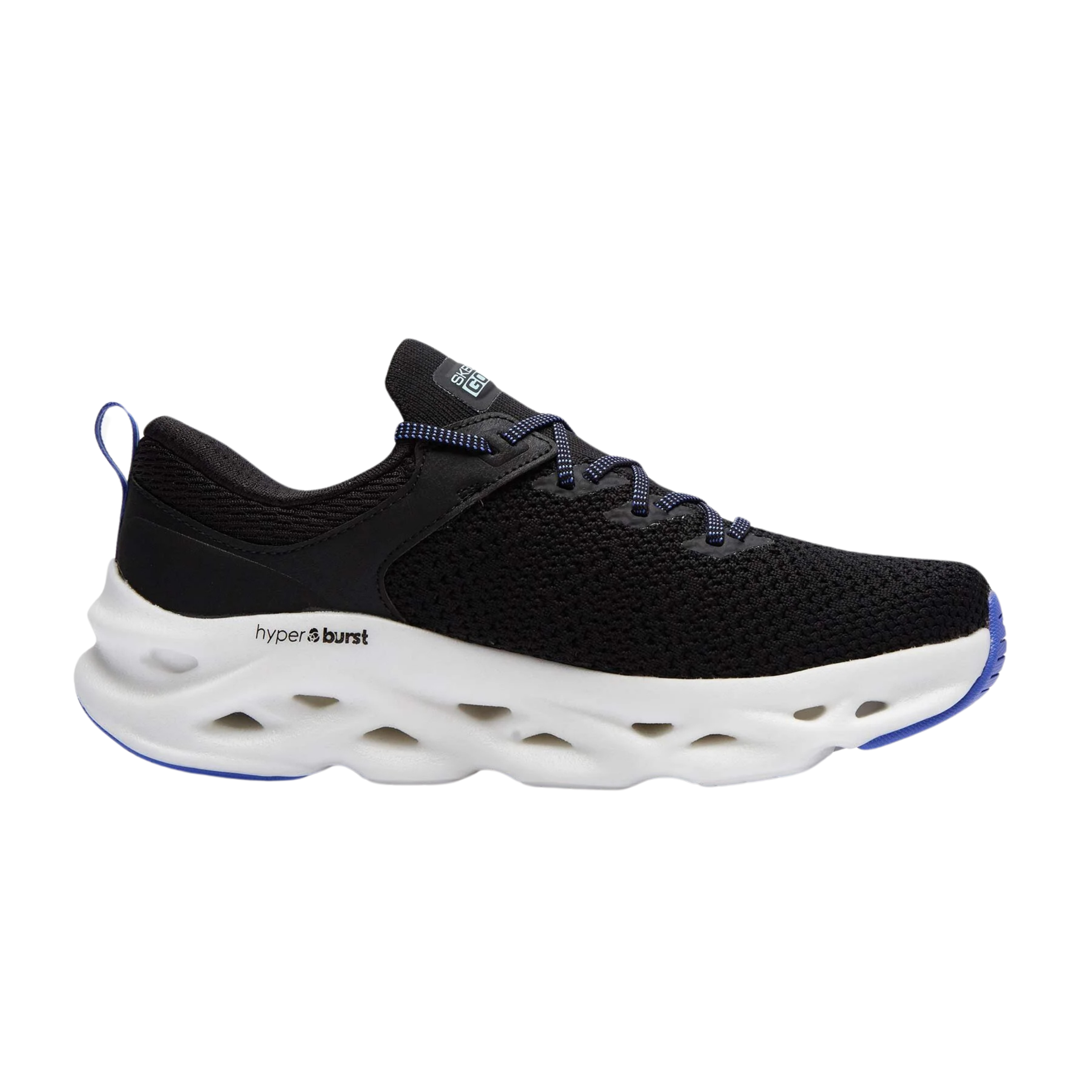 Skechers Go Run Swirl Tech - Dash Charge Kadın Spor Ayakkabı 128793 BLK