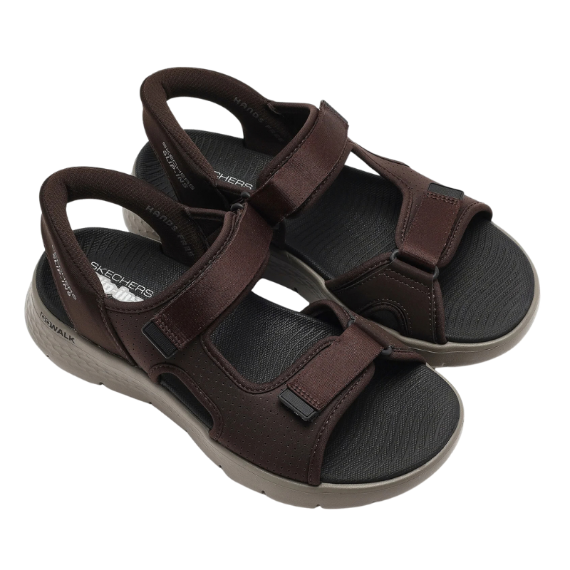 Skechers Go Walk Flex Erkek Sandalet 229210 BRN