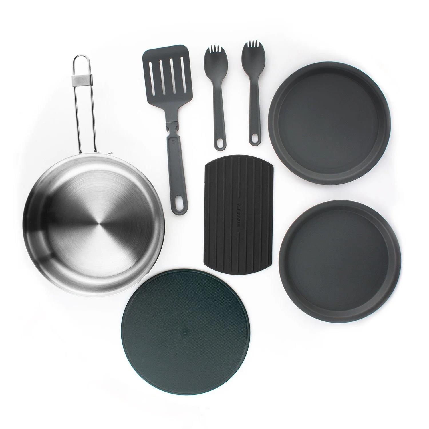 Stanley Adventure Çelik Kızartma Tava Seti (9 Parça) 0.94 Lt 10-02658-013