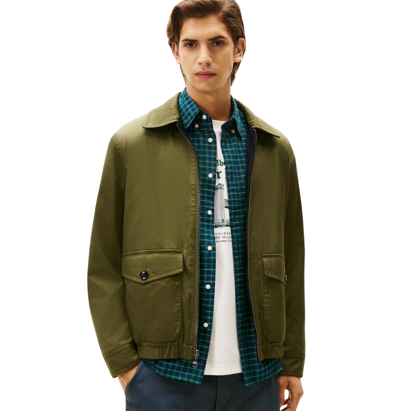 Tommy Hilfiger Reversible Erkek Çift Taraflı Mont