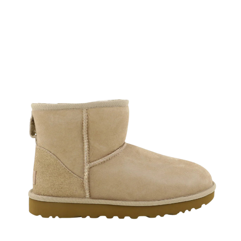 Ugg Klasik Mini Bej Rengi Kadın Ayakkabı 