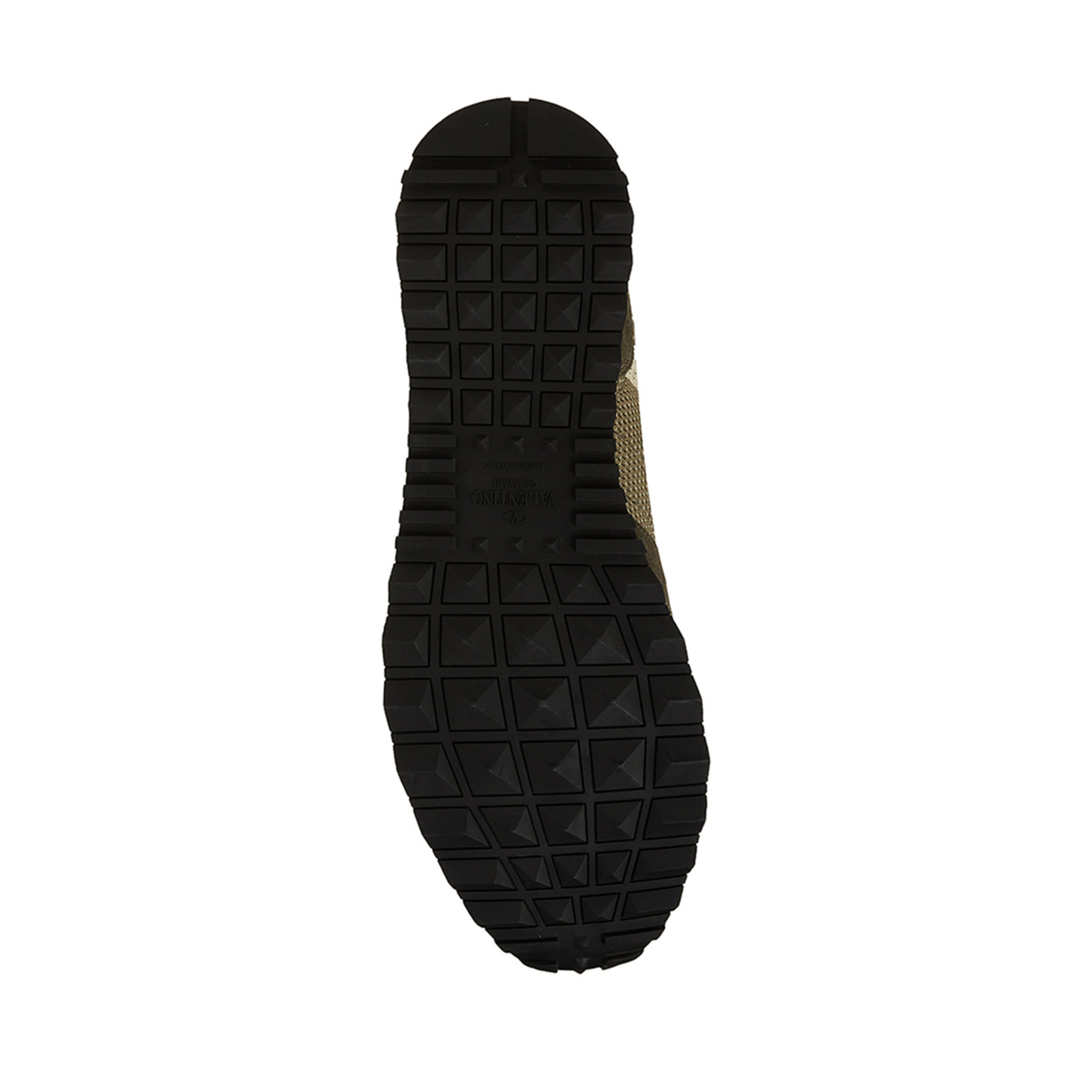 Valentino Garavani Rockrunner Khaki Erkek Deri Spor Ayakkabı 3y2s0723 QRK