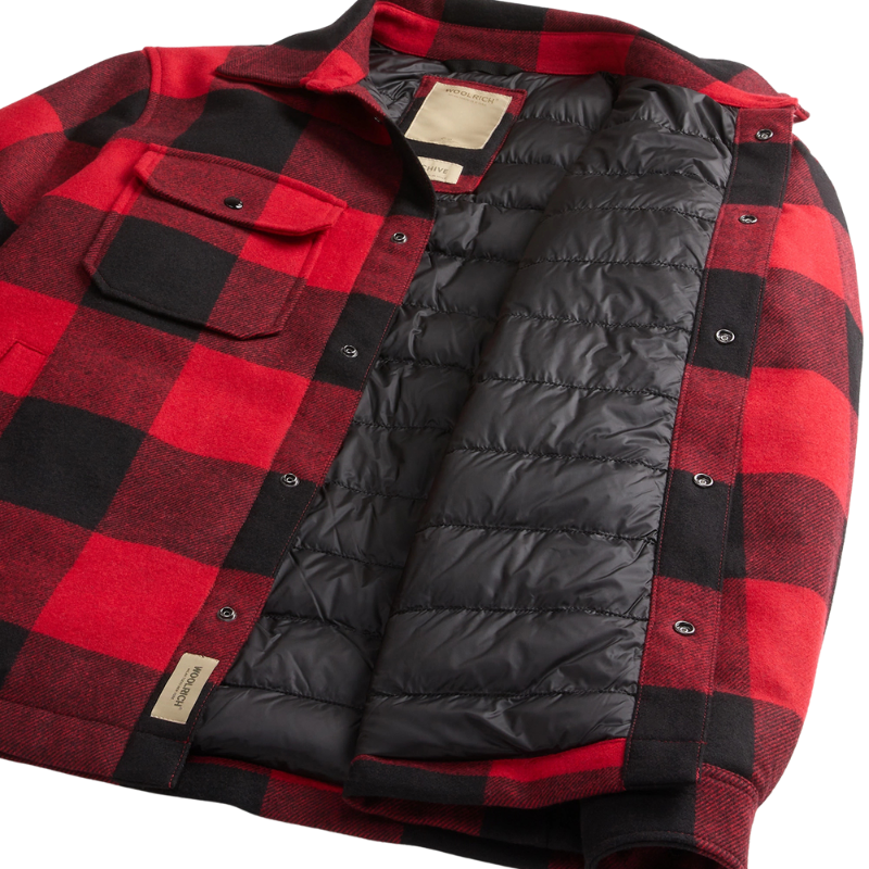 Woolrich Yün Ekose Erkek Gömlek