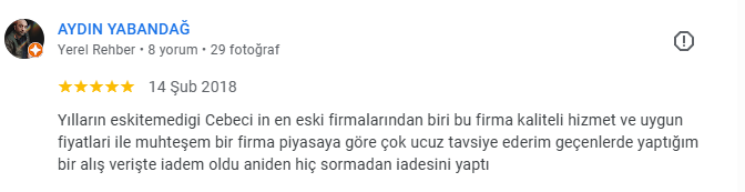 Evren Spor Müşteri Yorumu 7