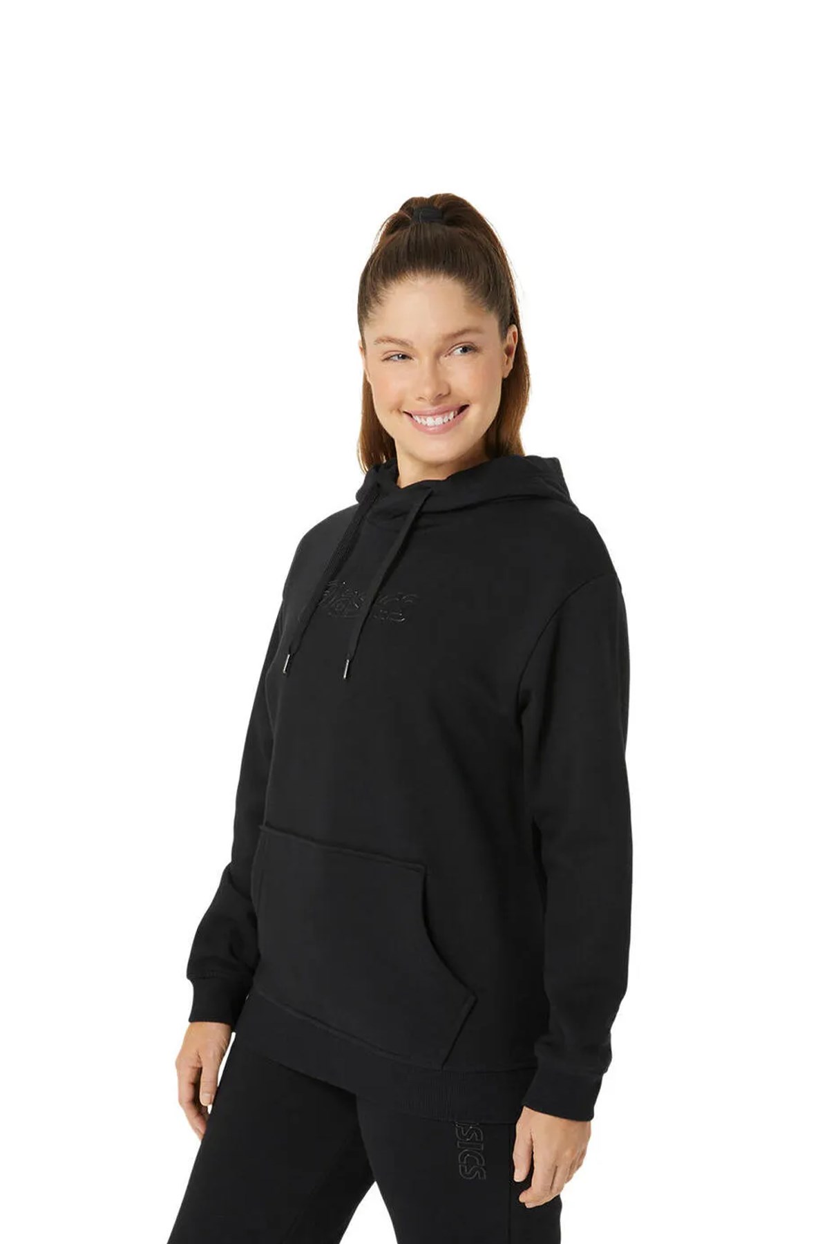 Asics Kadın Sweatshirt Logo Oth Hoodie 2032C845-002