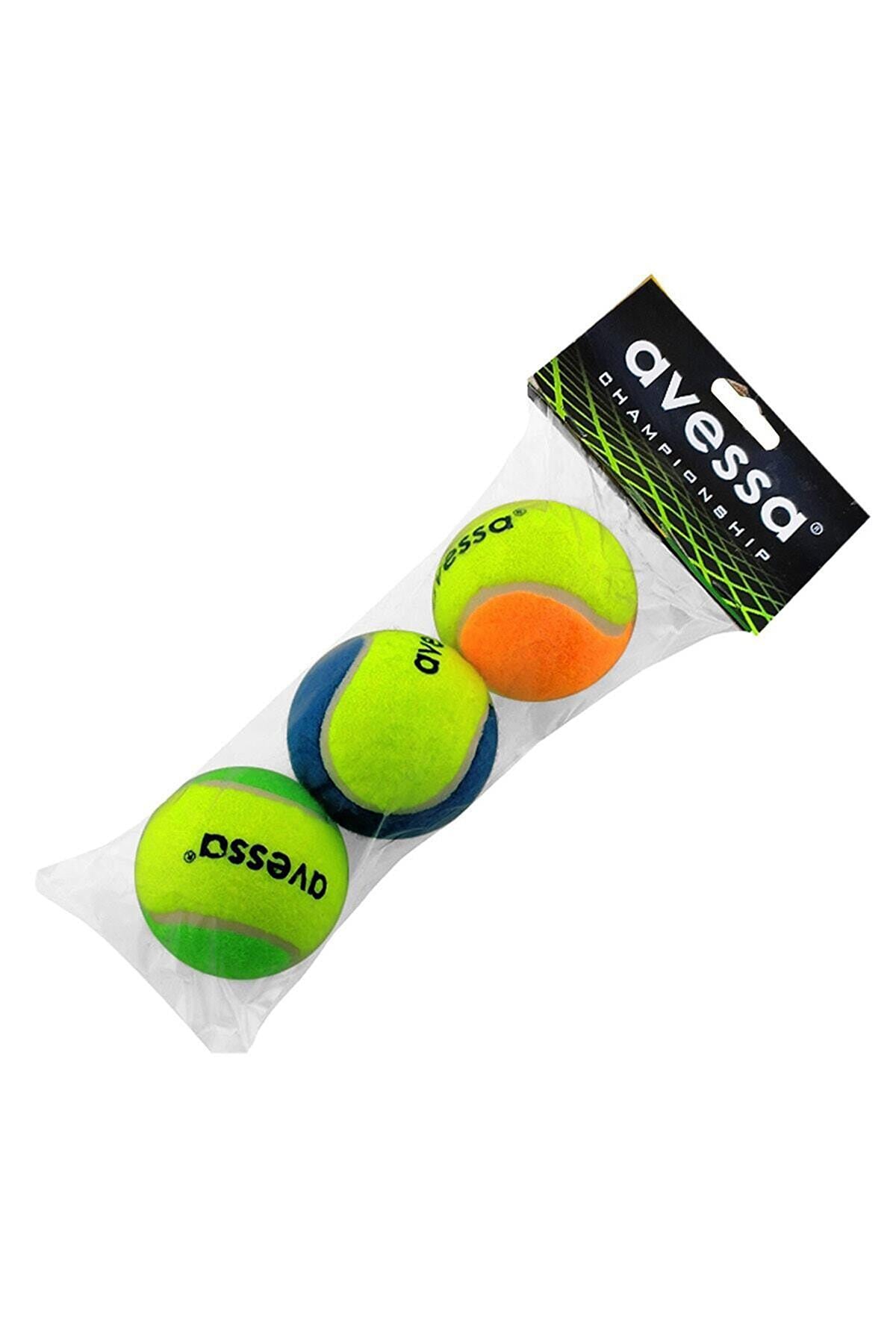 Avessa Tenis Topu Poşetli 3'lü Renkli TT-200 AVESSA TT-200
