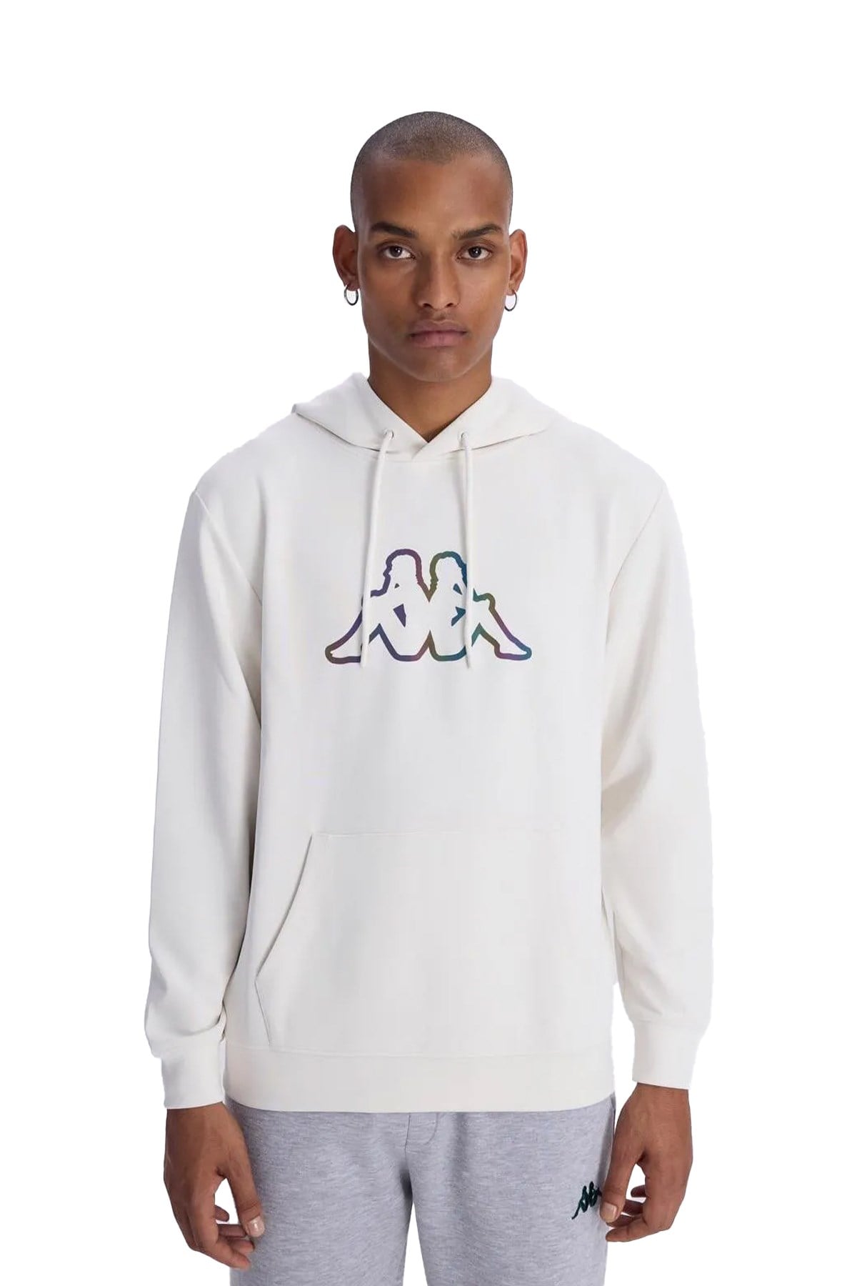 Kappa Erkek Sweatshirt Logo Brian Hodie Hodie 361X1KW