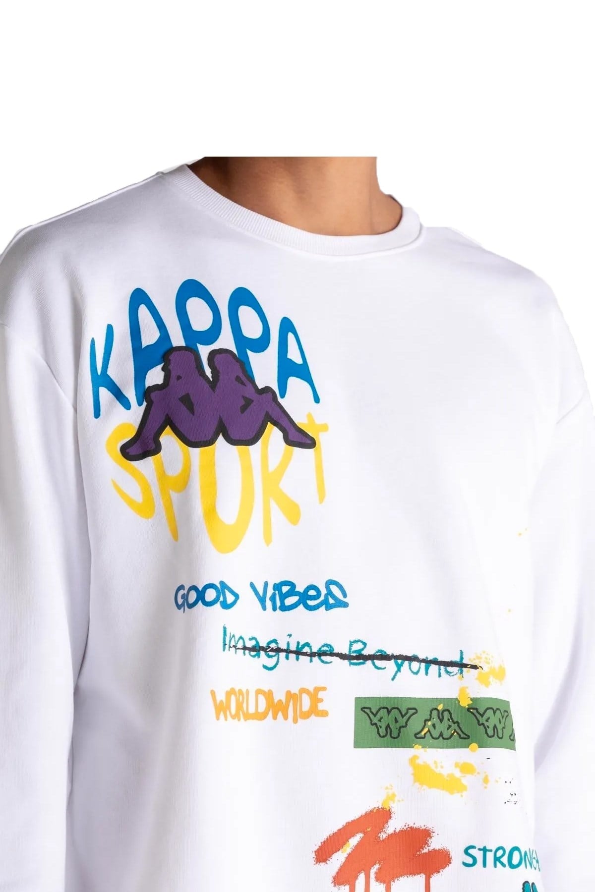 Kappa Erkek Sweatshirt Logo Navarro 321M3Cw
