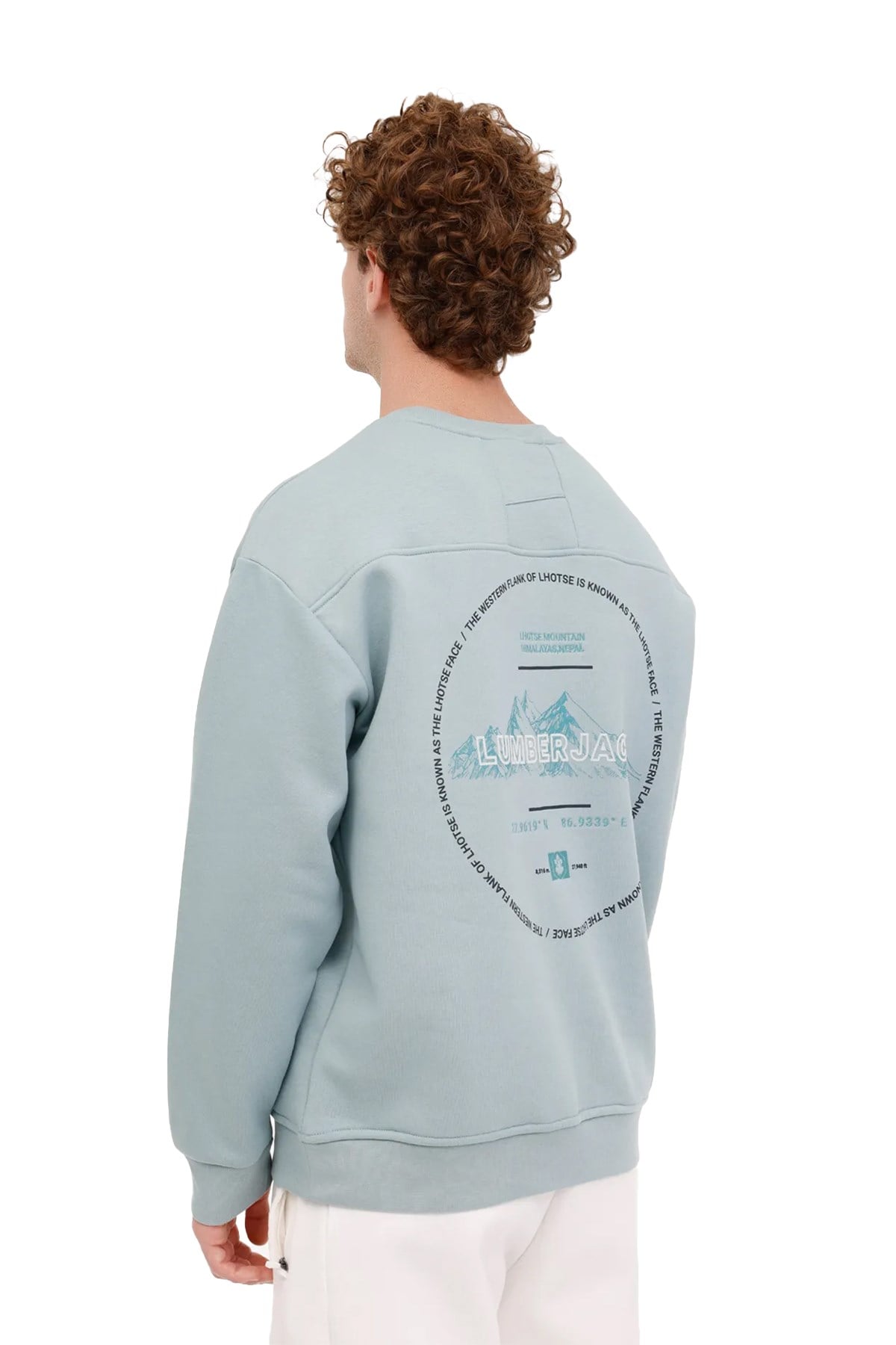 Lumberjack Erkek Sweatshirt 4W Ml Greys 16Urb2021 4Pr 101889511