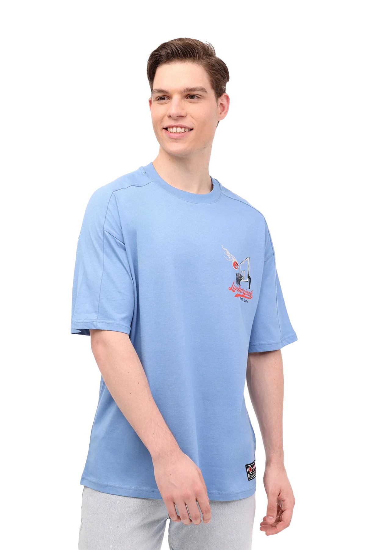 Lumberjack Erkek Tişört 4M Ml Chase 11Bb1011 4Fx 101571944