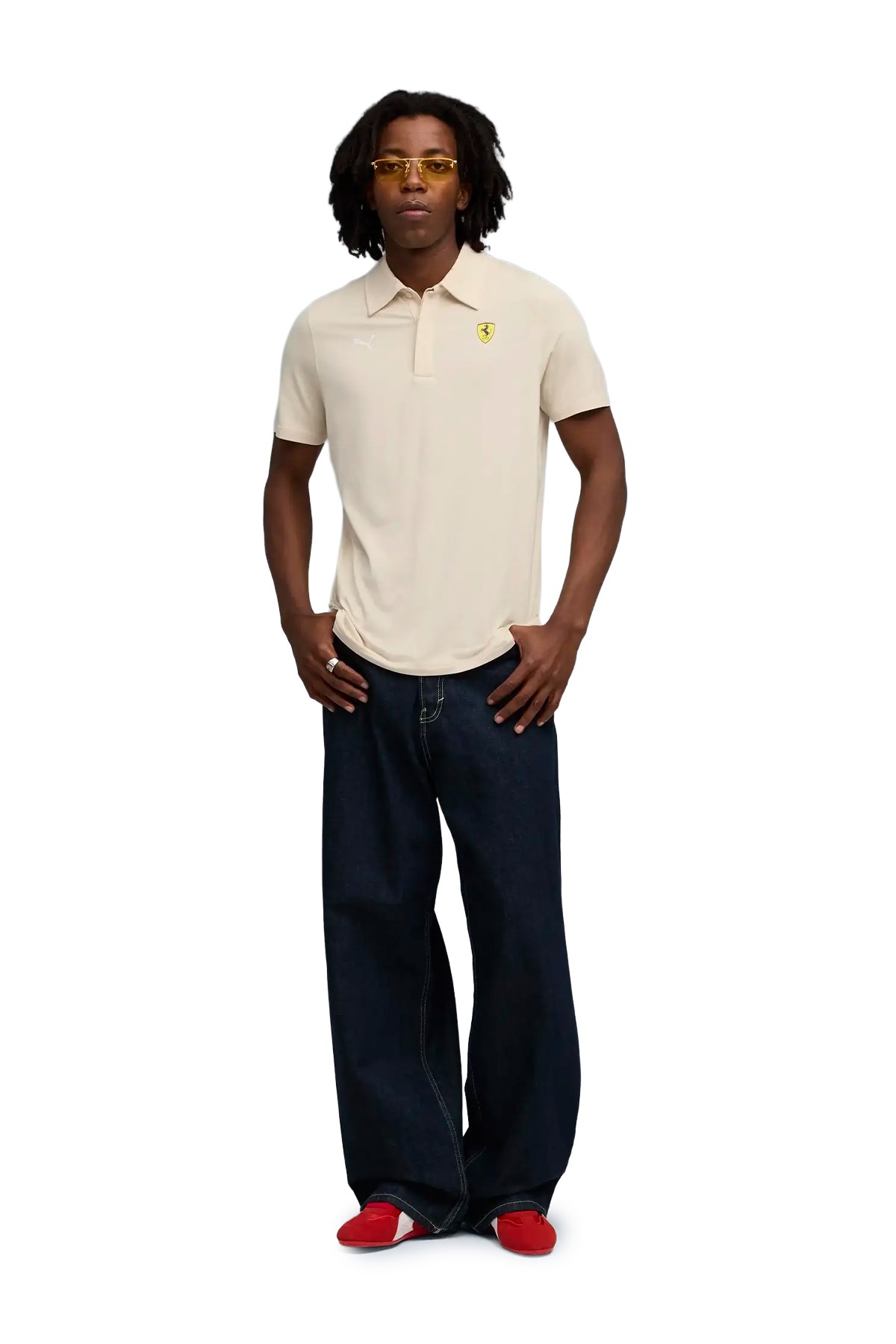 Puma Erkek Polo Yaka Tişört Ferrari Sportswear Cs Polo 63278208