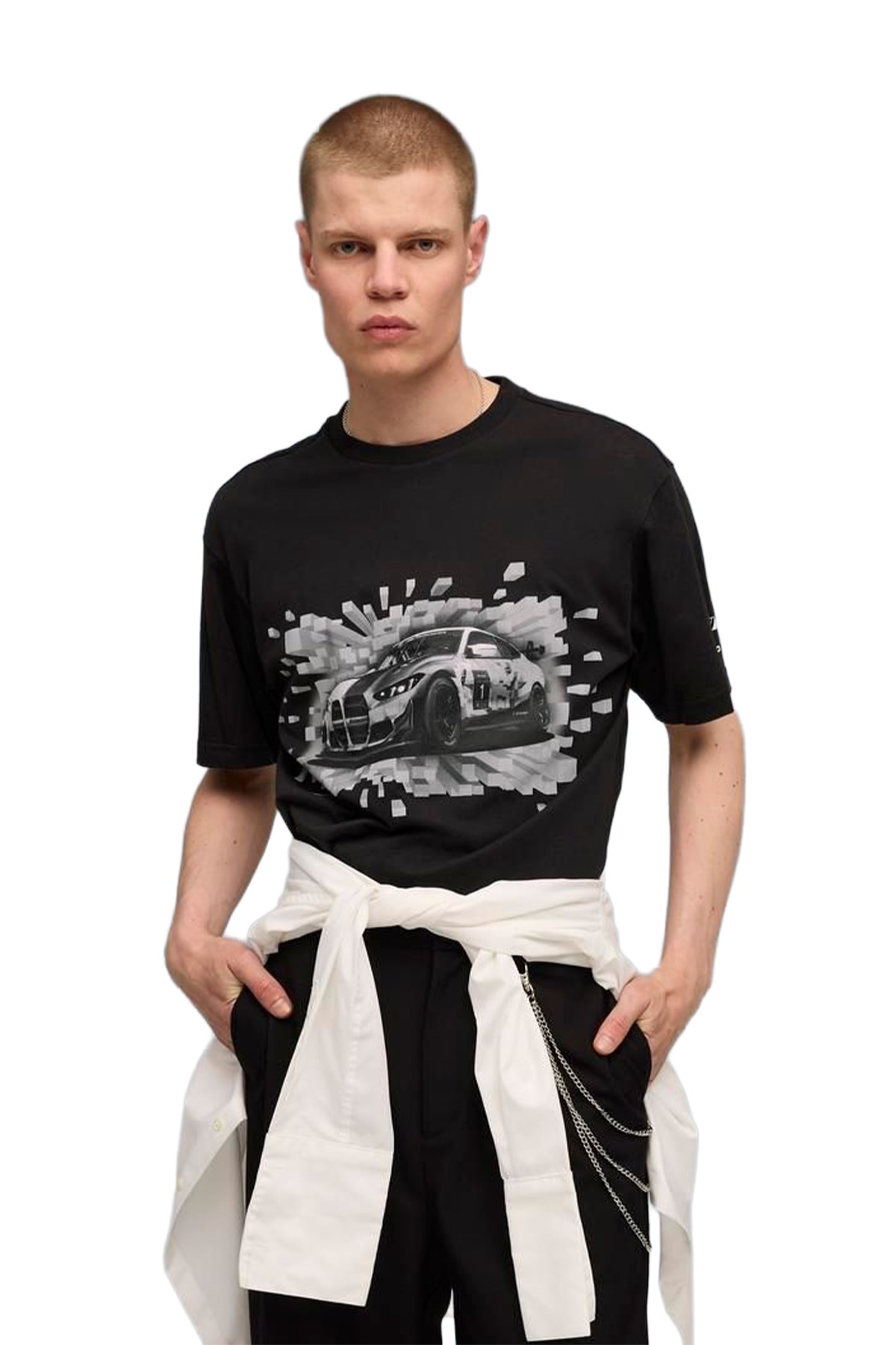 Puma Erkek Tişört Bmw Mms Graphic Tee Mono 63291201