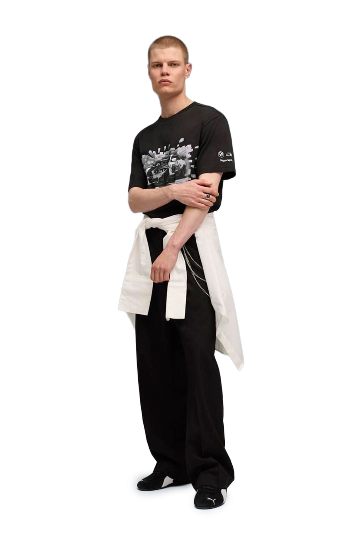 Puma Erkek Tişört Bmw Mms Graphic Tee Mono 63291201