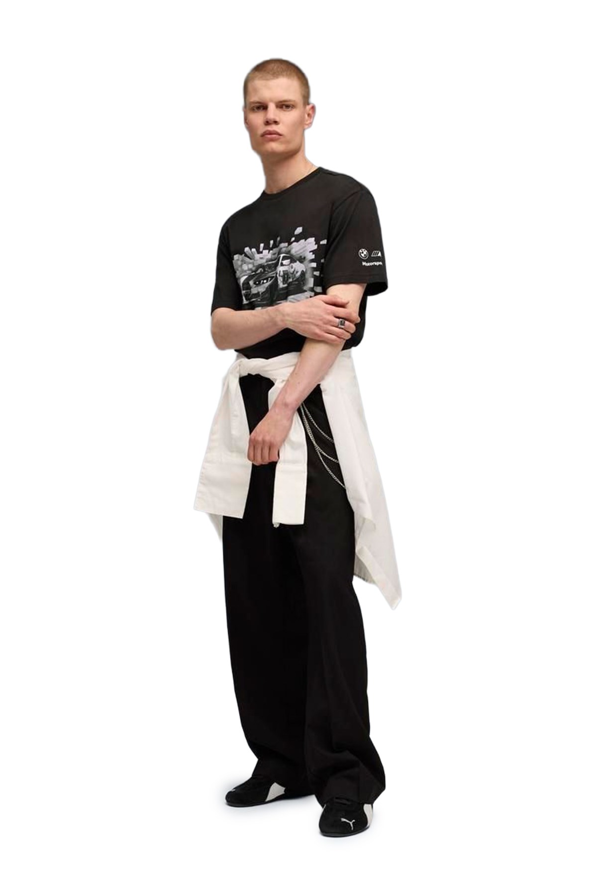 Puma Erkek Tişört Bmw Mms Graphic Tee Mono 63291201
