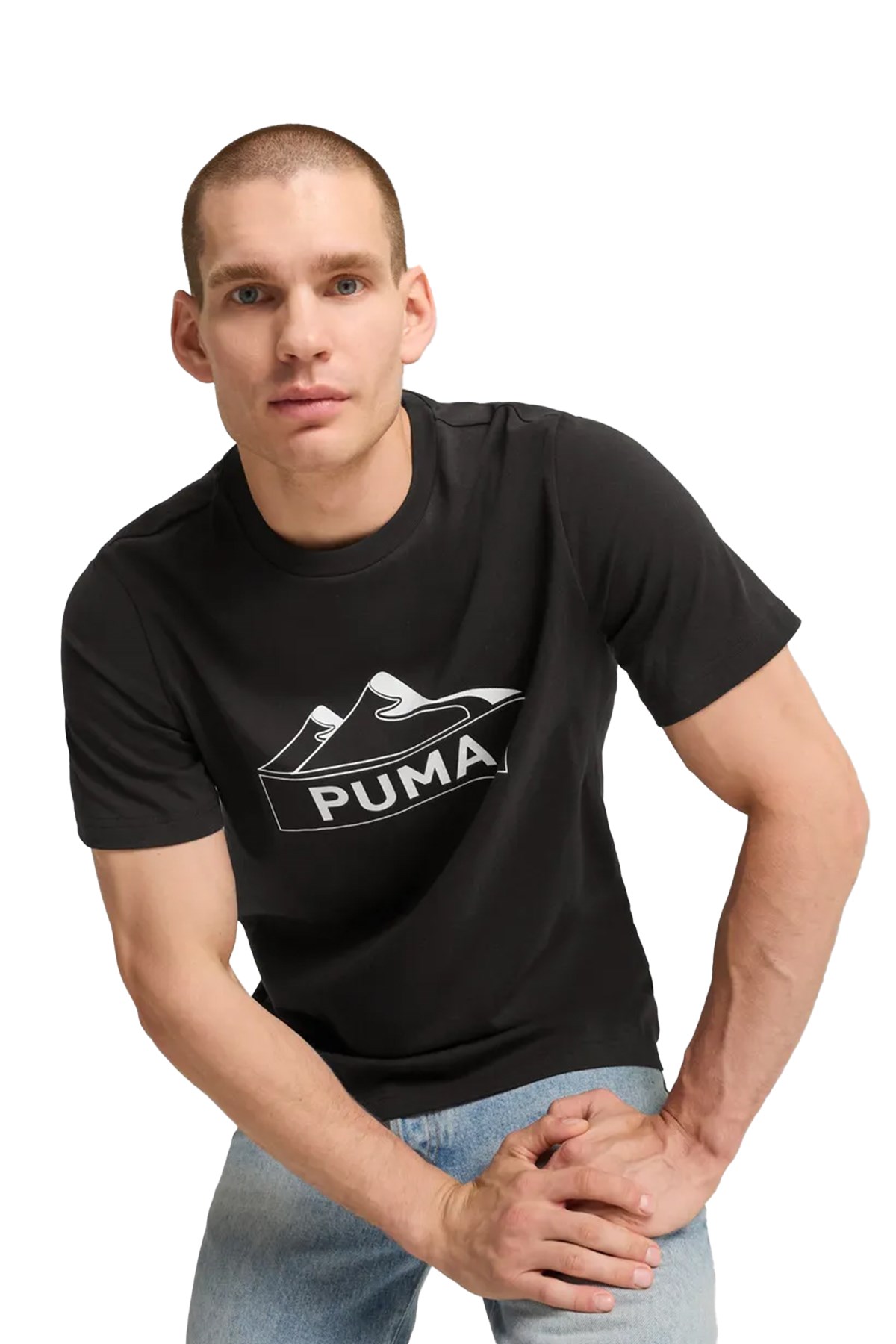 Puma Erkek Tişört Open Road Mountain Graphic Tee 68199401