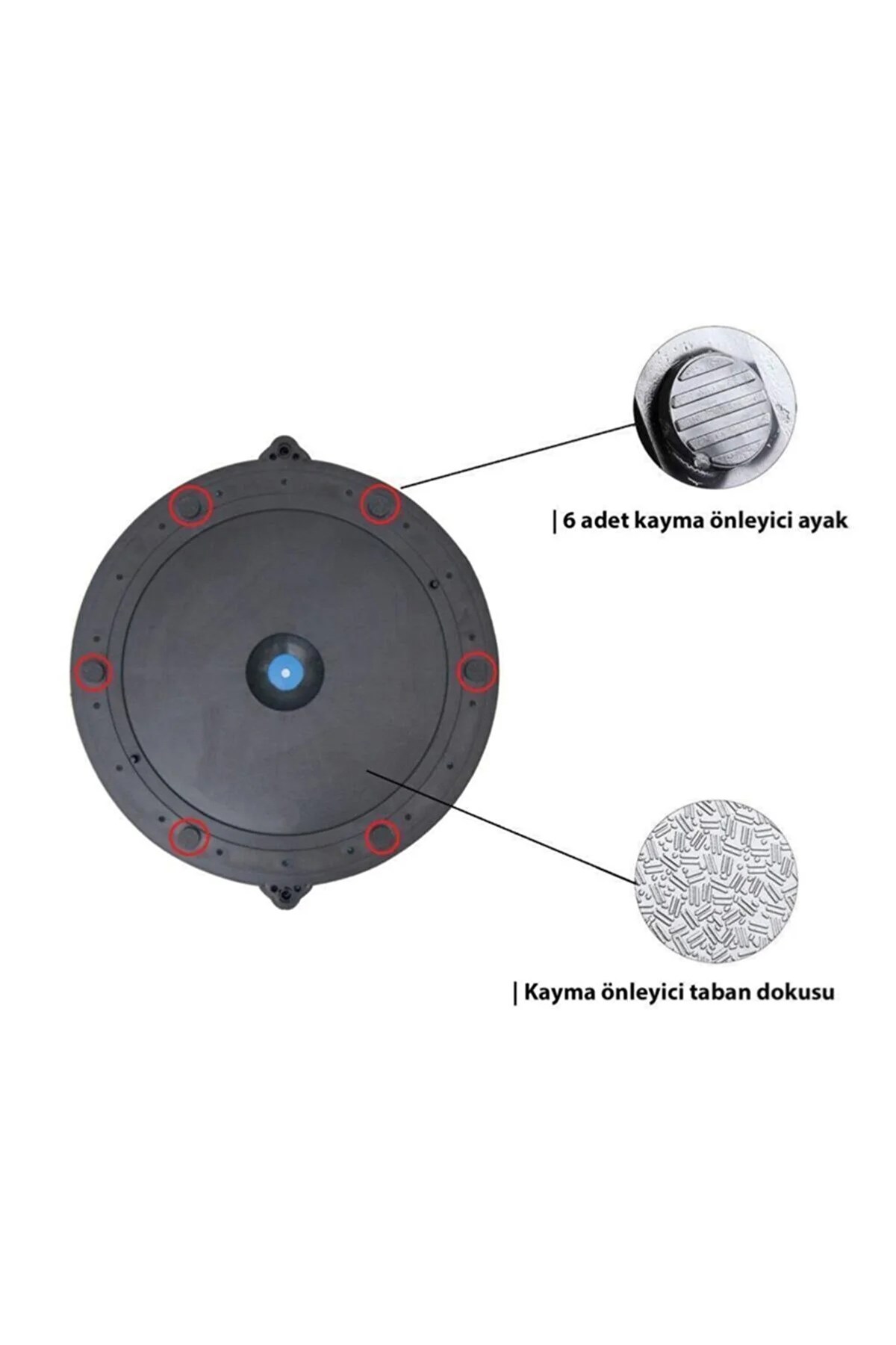 Ravel Bosu Ball Bosu Topu Pilates Denge Aleti (balance Ball) RBR90